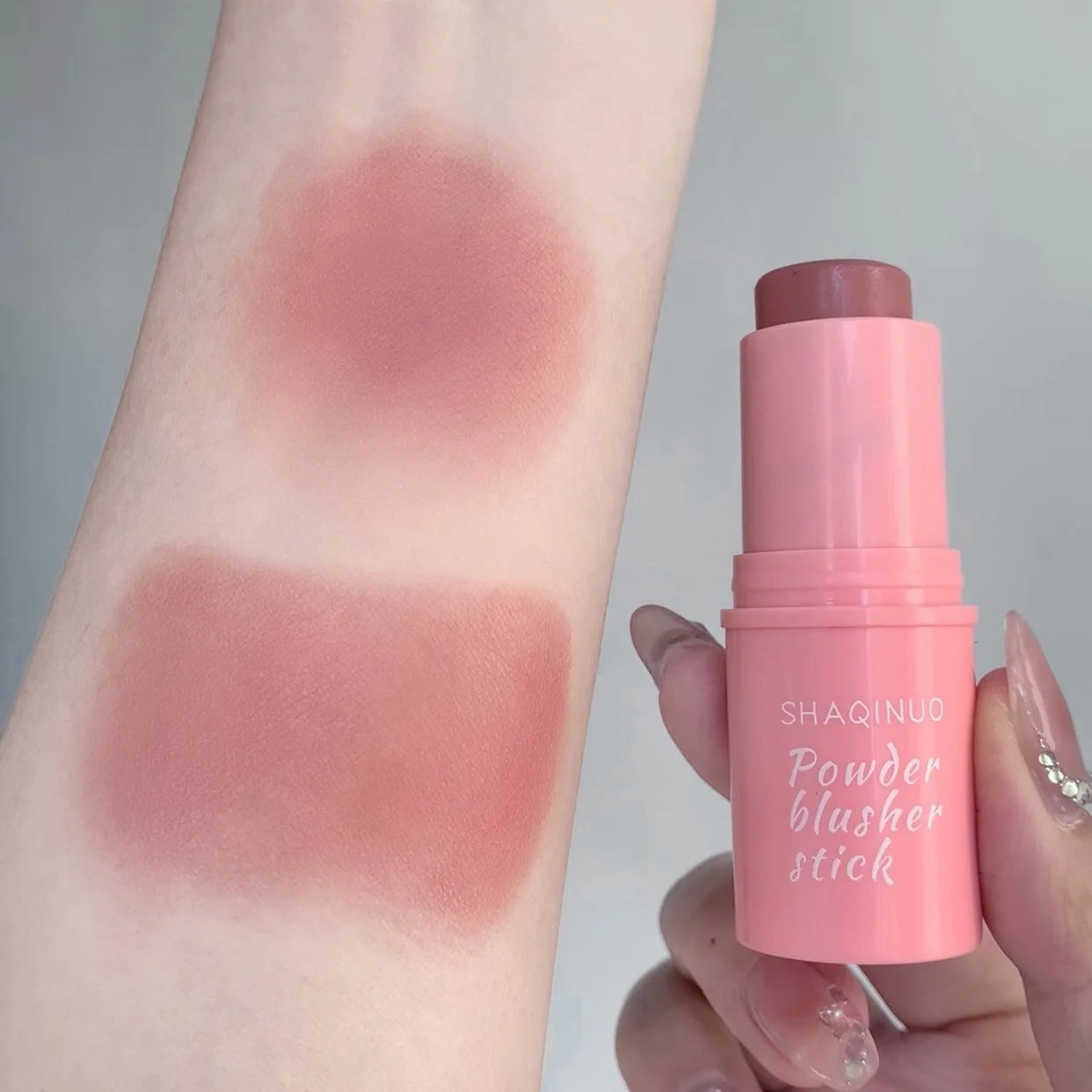 Blush Stick Multifunctional, Matte Finish, Brightening Blush Cream for Natural Everyday Makeup - Perfect for Daily Face Makeup,