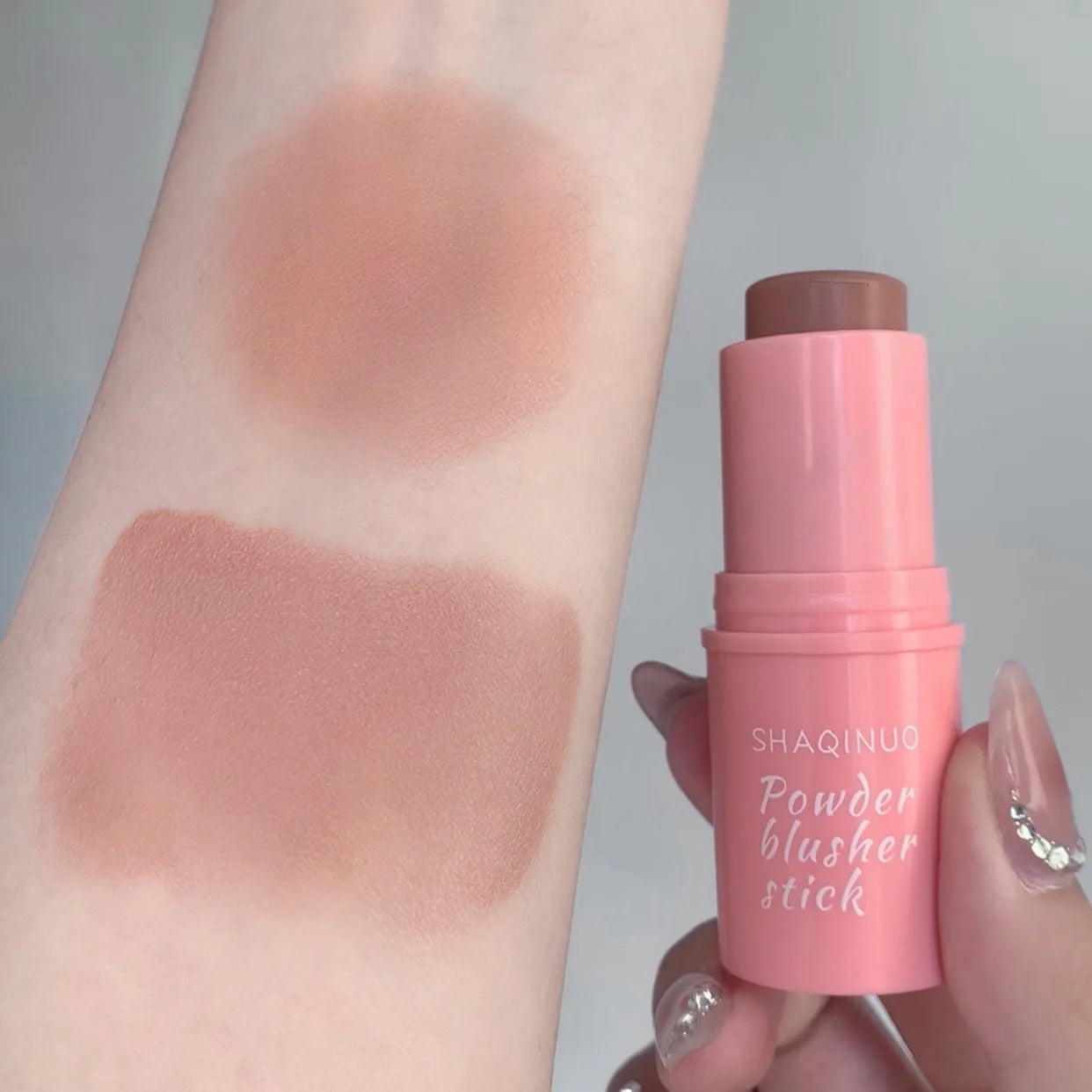 Blush Stick Multifunctional, Matte Finish, Brightening Blush Cream for Natural Everyday Makeup - Perfect for Daily Face Makeup,