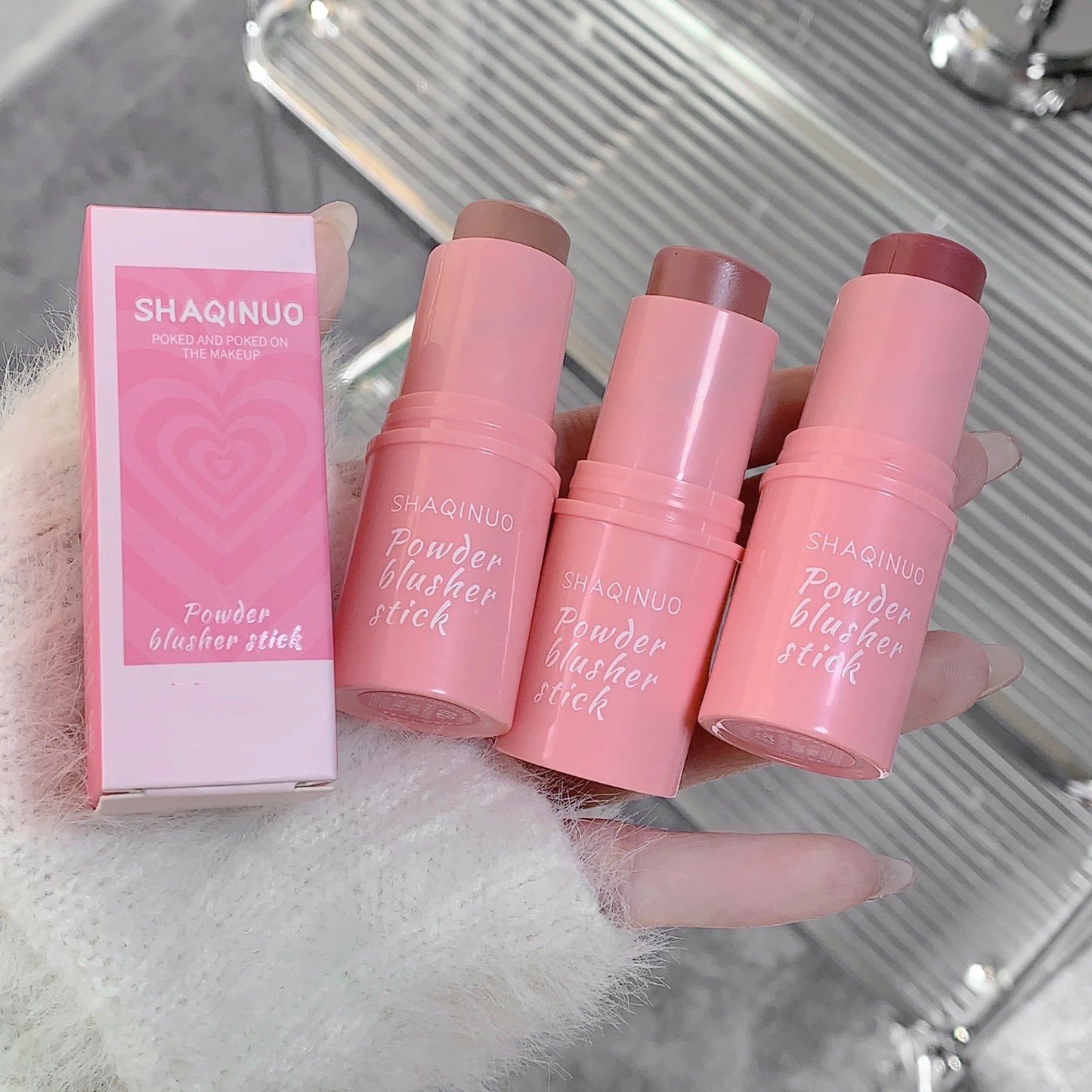 Blush Stick Multifunctional, Matte Finish, Brightening Blush Cream for Natural Everyday Makeup - Perfect for Daily Face Makeup,