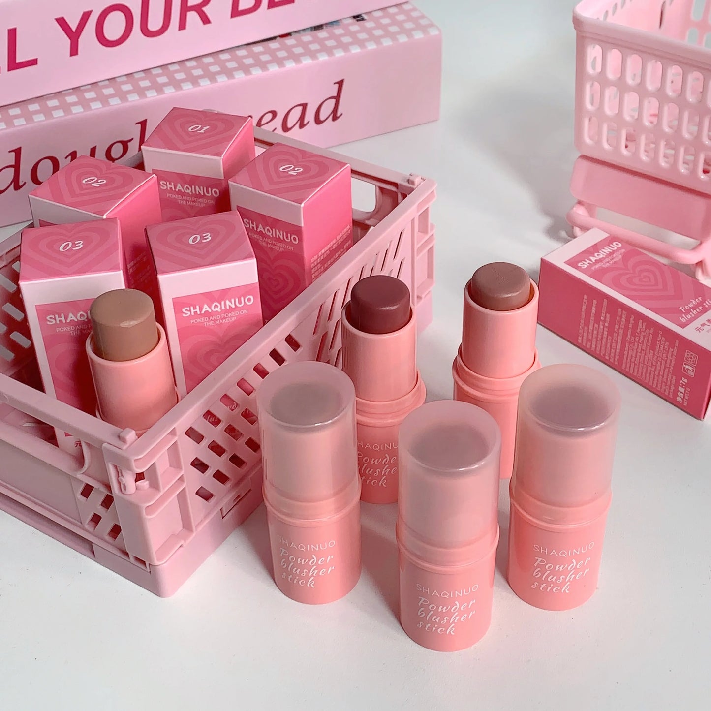 Blush Stick Multifunctional, Matte Finish, Brightening Blush Cream for Natural Everyday Makeup - Perfect for Daily Face Makeup,