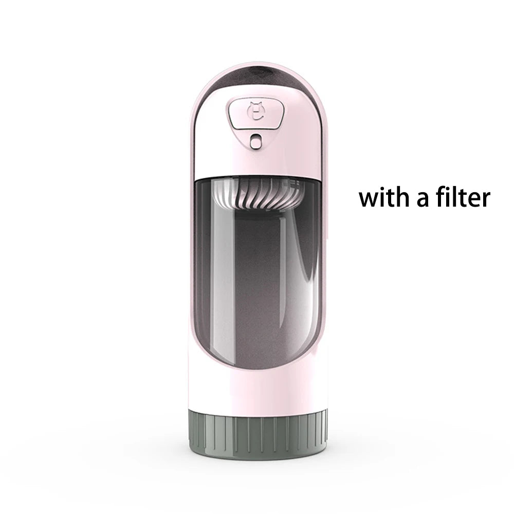 Portable Pet Dog Water Bottle for Puppy Medium Large Dogs Drinking Feeder Water Bowl Travel Dispenser Cat Dogs Outdoor Bottles