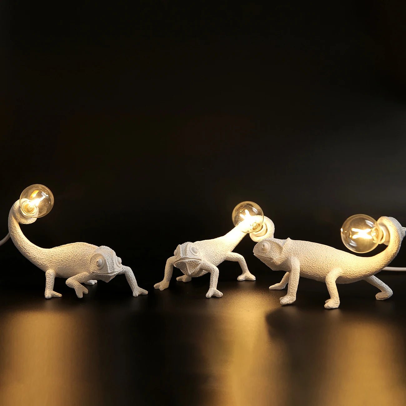 lizard wall lamp be night dorm room Night light living room home decor Cute Resin Animal chameleon Light Fixtures Bedside lamps