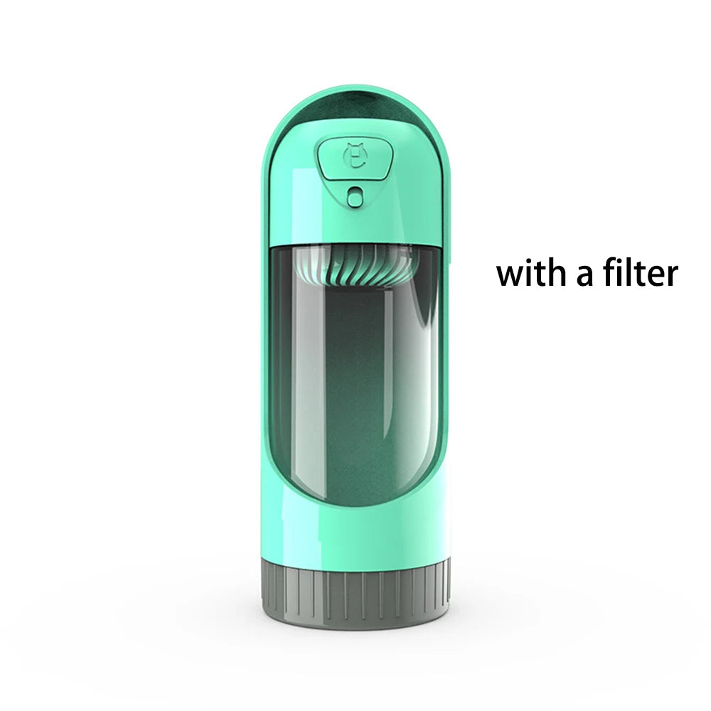 Portable Pet Dog Water Bottle for Puppy Medium Large Dogs Drinking Feeder Water Bowl Travel Dispenser Cat Dogs Outdoor Bottles