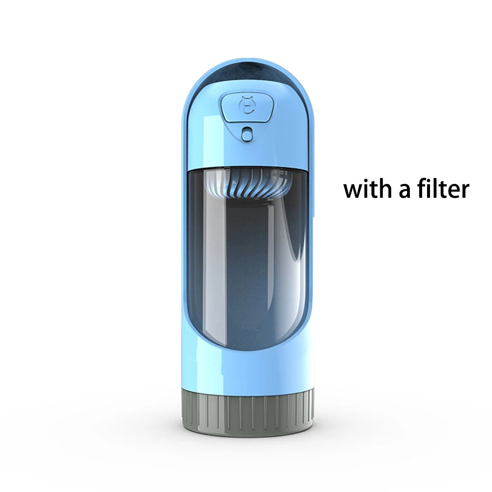 Portable Pet Dog Water Bottle for Puppy Medium Large Dogs Drinking Feeder Water Bowl Travel Dispenser Cat Dogs Outdoor Bottles