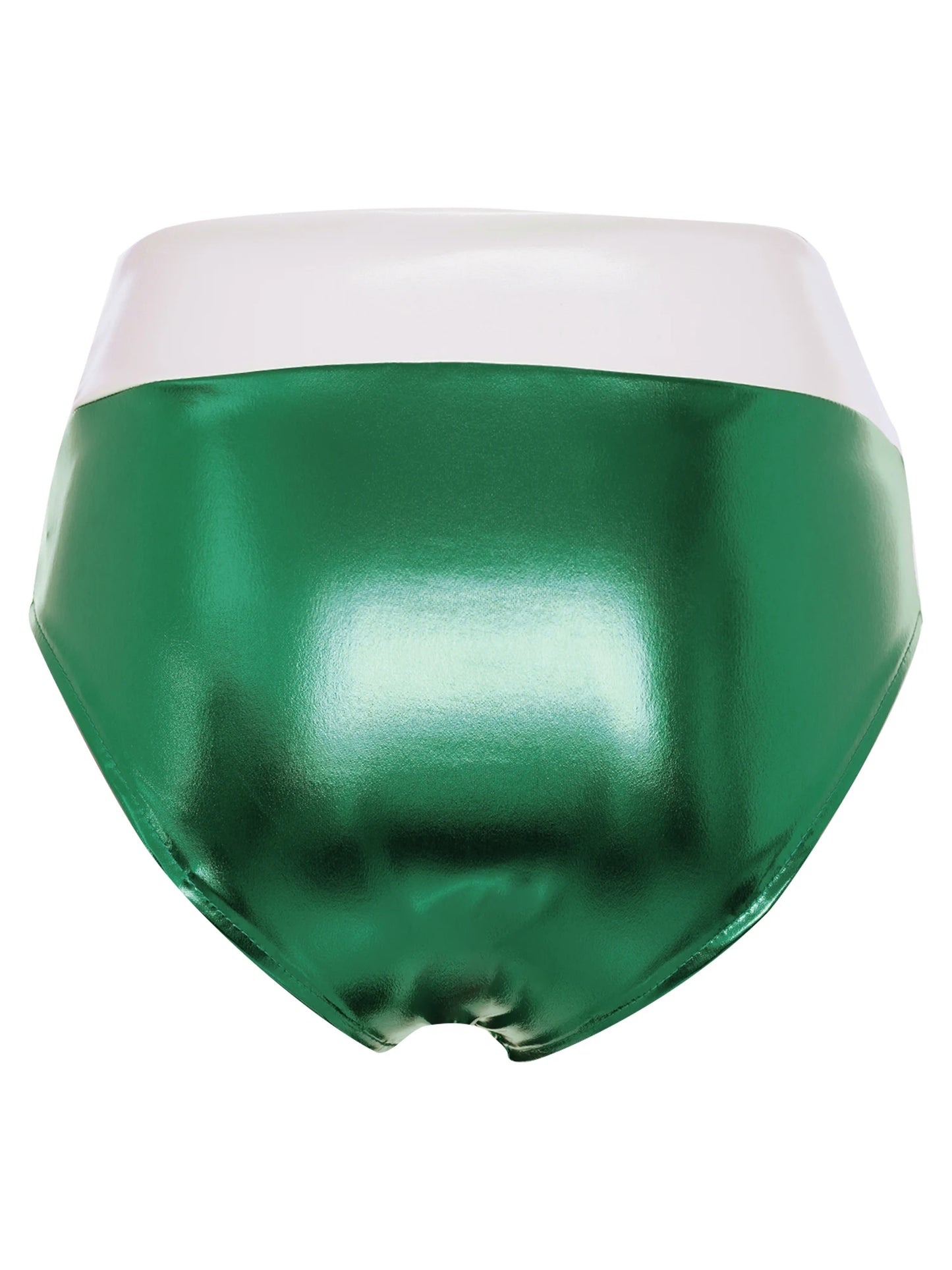 Women Metallic Shiny Booty Briefs Shorts for Pole Dancing Beach Pool Party Hot Pants Rave Party Clubwear Music Festival Bottoms