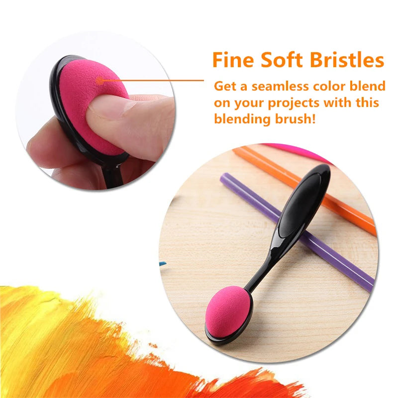 Sponge Brushes Toothbrush Blending Brushes for DIY Scrapbooking Cards Making Drawing Painting Stamps Handmade Tools
