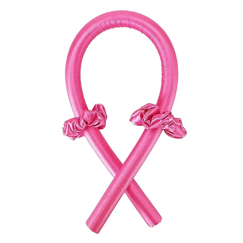 Heatless Hair Curler Curling Rod Headband No Heat Silk Ribbon Curls Hair Roller Curlers for Hair Straightener Hair Styling Tools