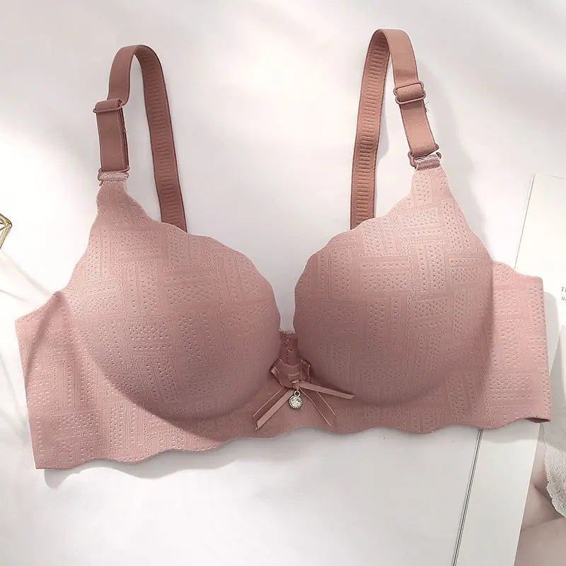 Bras for Women Teenagers Bralette Lingerie Solid Color Female Underwear Wire Free Push Up Bra Brasieres Para Mujer Lingerie New