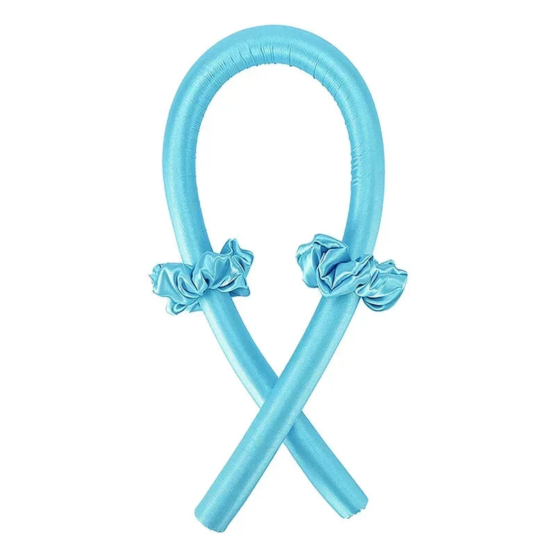 Heatless Hair Curler Curling Rod Headband No Heat Silk Ribbon Curls Hair Roller Curlers for Hair Straightener Hair Styling Tools
