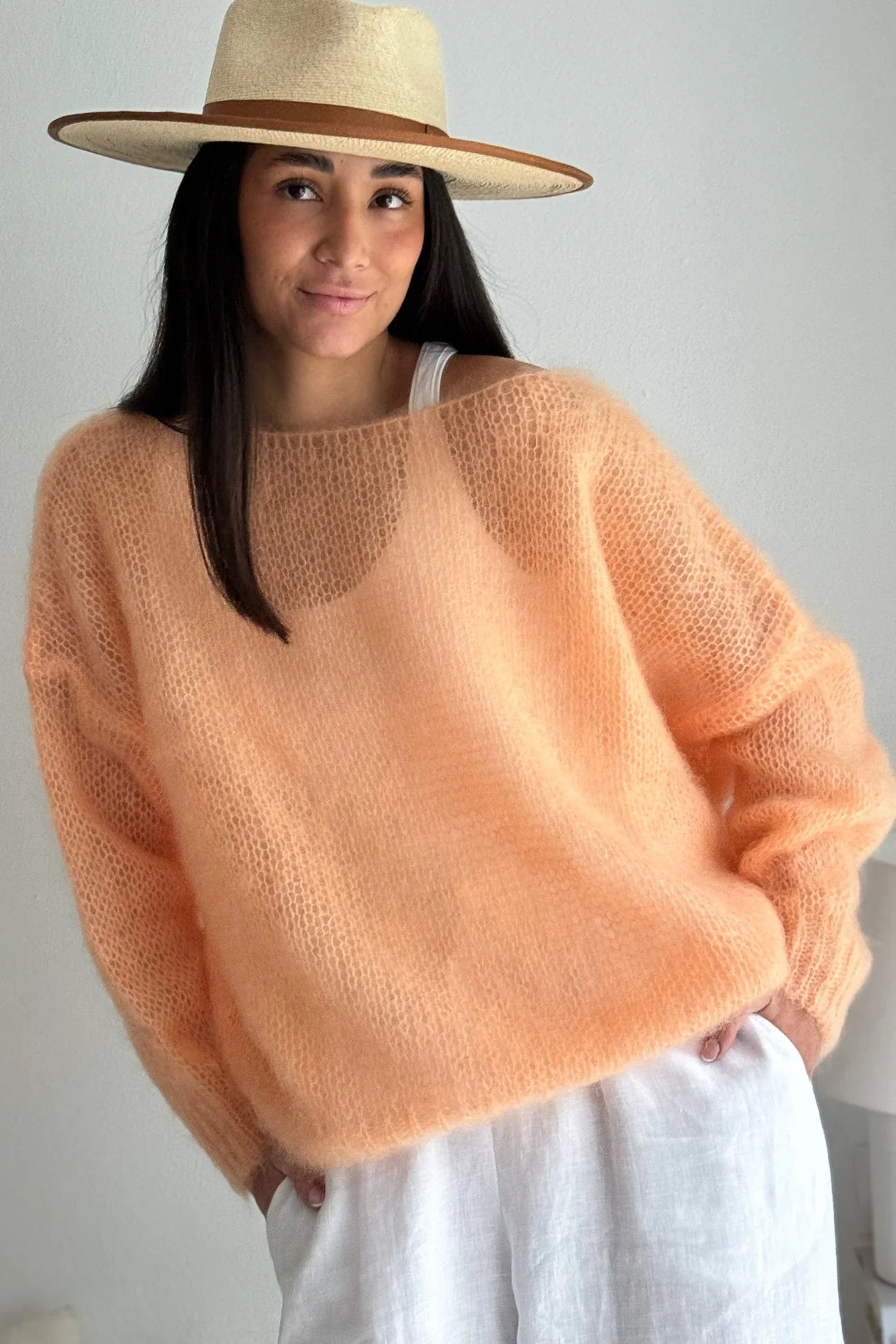 Women'S Casual Sweater Soft Comfortable Off Shoulder Pullover in Light Blue Perfect for Spring Fall Casual Attire Casual S