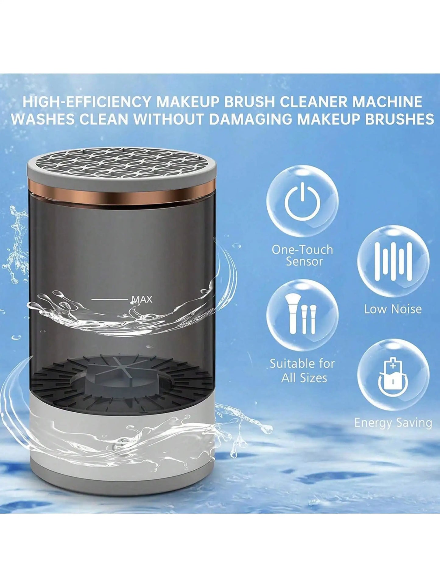 Automatic makeup brush cleaner special electric makeup brush tool for daily chemical store