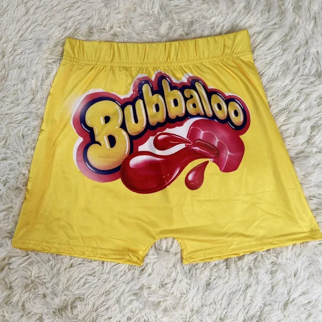Sexy Women's Biker Shorts Fashion Clothes High Waist Sweat Pants Fitness Fanta Booty Yoga Shorts