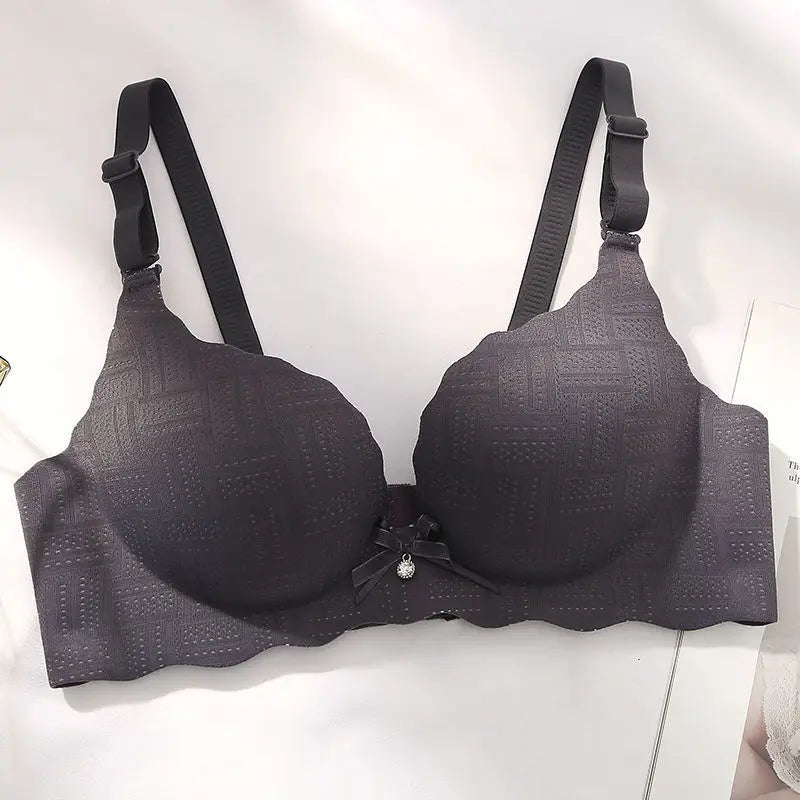 Bras for Women Teenagers Bralette Lingerie Solid Color Female Underwear Wire Free Push Up Bra Brasieres Para Mujer Lingerie New