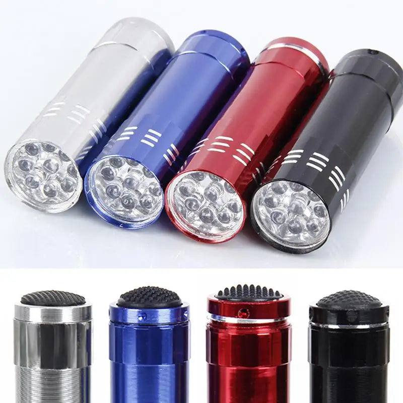 Mini Handheld Nail Dryer Lamp Portable UV Lamp Manicure Tool Flashlight Fast Drying Ultraviolet Gel Polish Quick Dry Lamp Tools