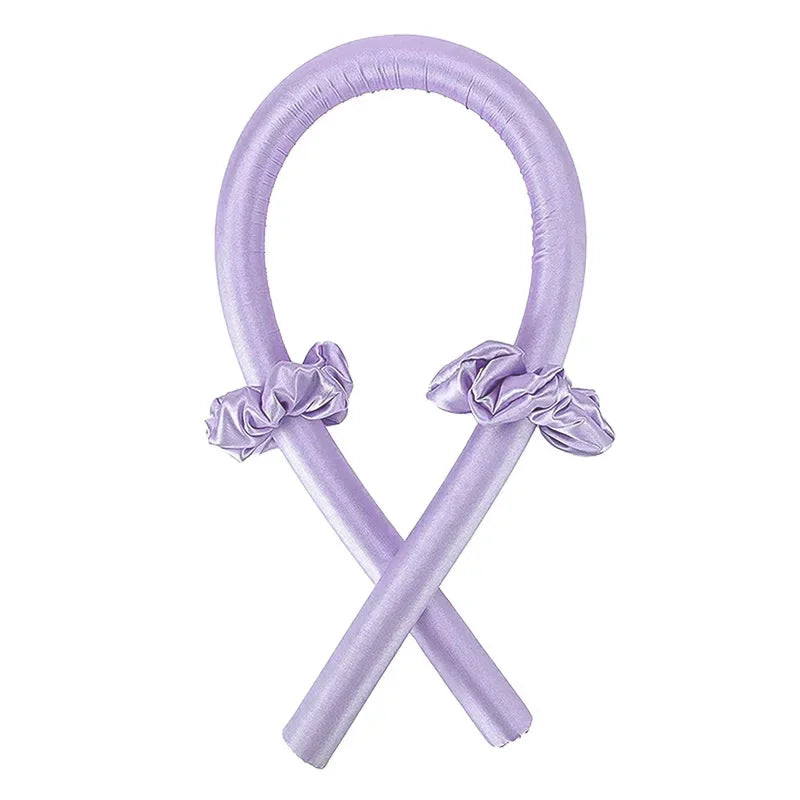 Heatless Hair Curler Curling Rod Headband No Heat Silk Ribbon Curls Hair Roller Curlers for Hair Straightener Hair Styling Tools