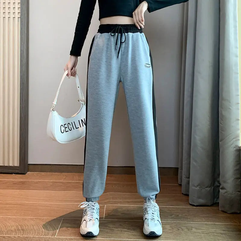 Casual Pants for Women in Spring Autumn New Style Pants Versatile FashioN Sweatpants High-waisted Harem Pants