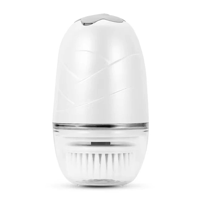 3-IN-1Electric Waterproof Facial Cleansing Brush Exfoliating Spin Whitening Firming Deep Cleansing Brush Device Wireless Cleans