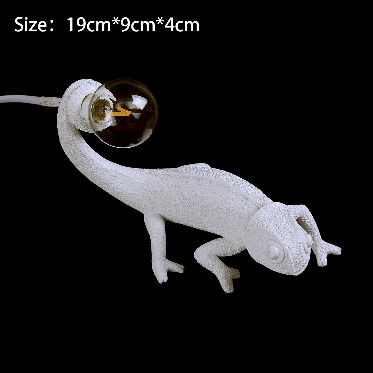 lizard wall lamp be night dorm room Night light living room home decor Cute Resin Animal chameleon Light Fixtures Bedside lamps