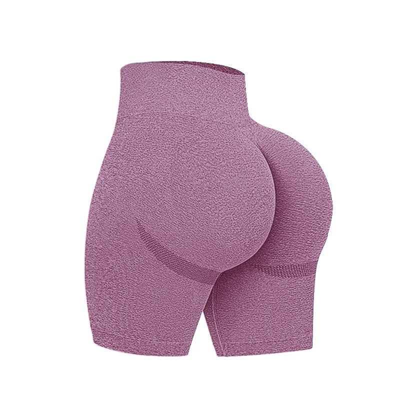 High Waist Yoga Shorts for Women - Comfortable Stretchy Workout Running Sports Shorts - Tummy Control Fitness Gym Activewear