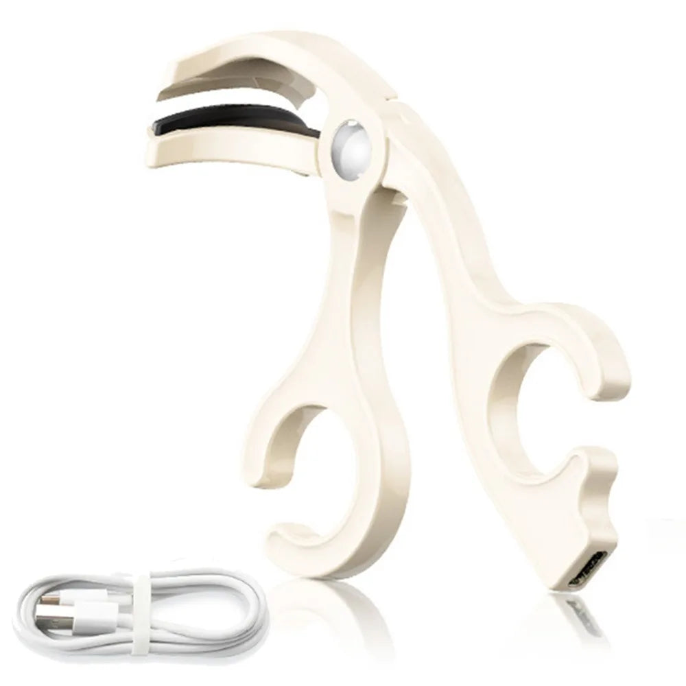 Wide Angle Electric Eyelash Curler Lasting Curling Fast Heating Heated Eyelash Curling Device Comfortable Grip Bezel-free