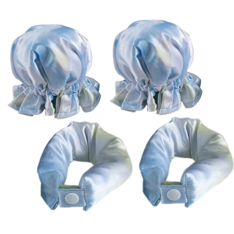 Heatless Hair Curlers No Heat Curly Hair Products Soft Hair Rollers Lazy Hair Rollers Sleeping Silk Curls Hair Styling Tools
