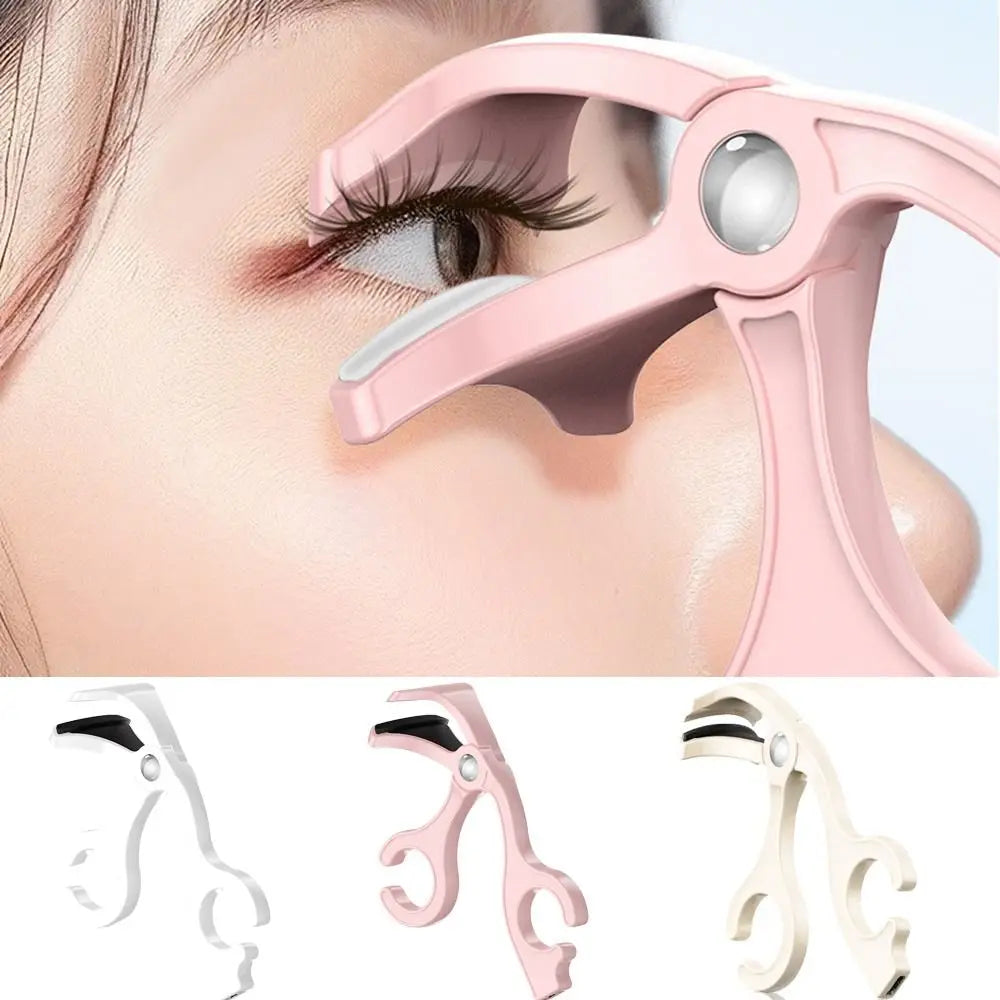 Wide Angle Electric Eyelash Curler Lasting Curling Fast Heating Heated Eyelash Curling Device Comfortable Grip Bezel-free