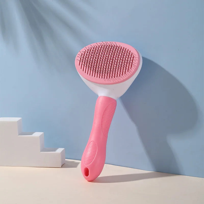 Pet Hair Remover Dog Brush Cat Comb Animal Grooming Tools Dogs Accessories Cat Pet Supplies Stainless Steel Beauty Massage Comb
