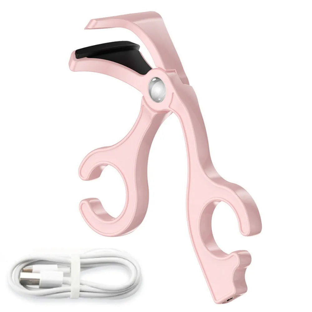 Wide Angle Electric Eyelash Curler Lasting Curling Fast Heating Heated Eyelash Curling Device Comfortable Grip Bezel-free