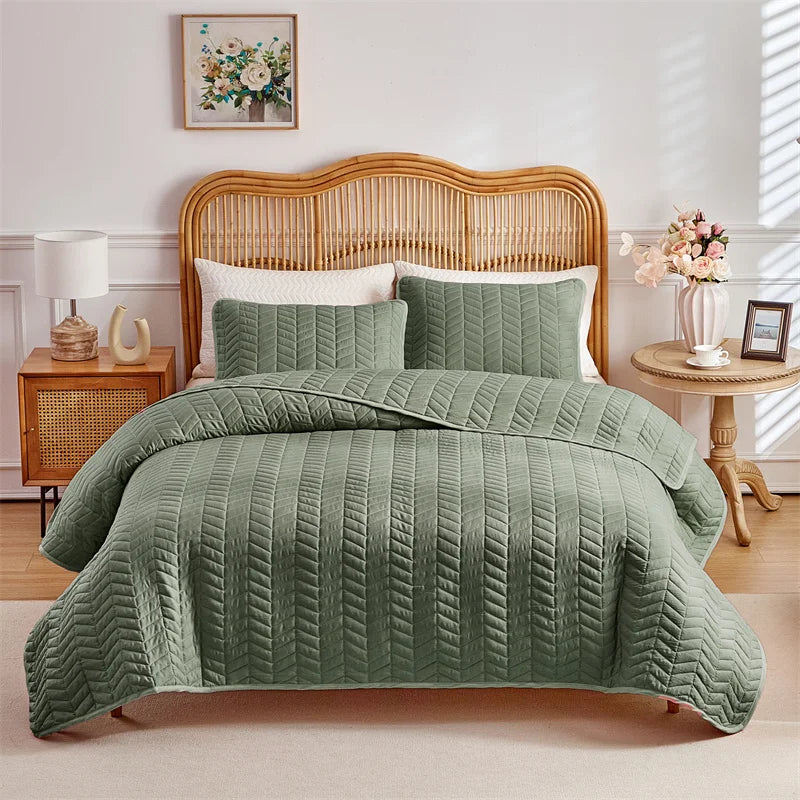 Quilts for Queen Bed White Bedspreads Soft Bed Summer Quilt Lightweight Microfiber Bedspread Modern Coverlet For All season