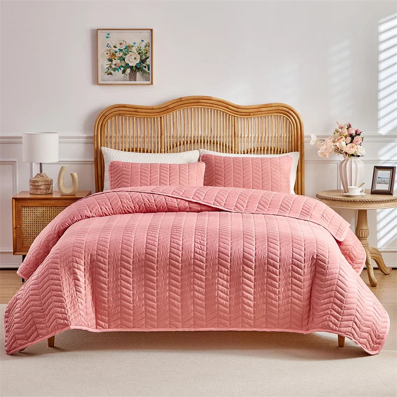 Quilts for Queen Bed White Bedspreads Soft Bed Summer Quilt Lightweight Microfiber Bedspread Modern Coverlet For All season