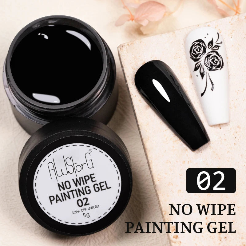 BOZLIN Chameleon Flake Gel Nail Polish Spring Color Sparkling Sequins Soak Off UV Glitter Gel Varnish Nail Art Decoration 5ML