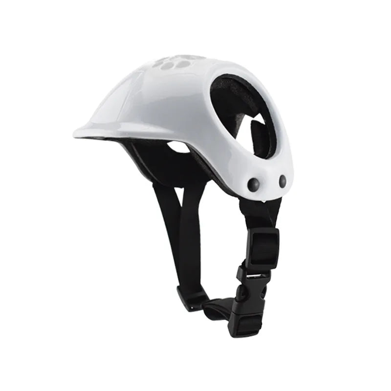 Pet Helmets,Cat Helmet,Dog Helmet-Outdoor Mini Head Protecting Safe Hat Dog Motorcycle Helmet Pet Photo Props Accessorie