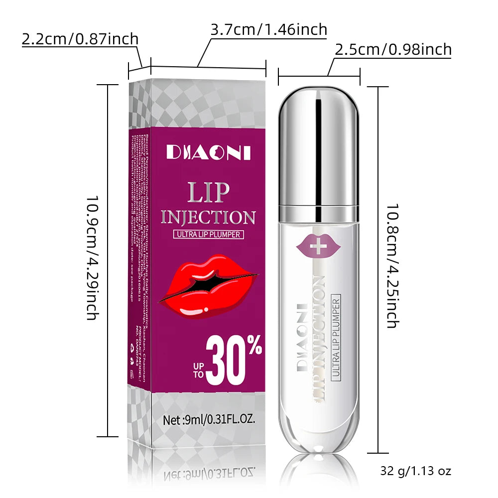Lip Oil,No-Sticky Gloss Lip Balm Lip Care,transparent Lip Oil For Dry Lip's Moisturizing Hydrating Nourishing Long Lasting