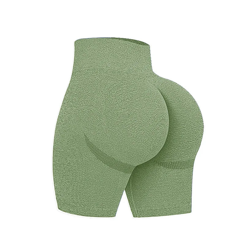 High Waist Yoga Shorts for Women - Comfortable Stretchy Workout Running Sports Shorts - Tummy Control Fitness Gym Activewear