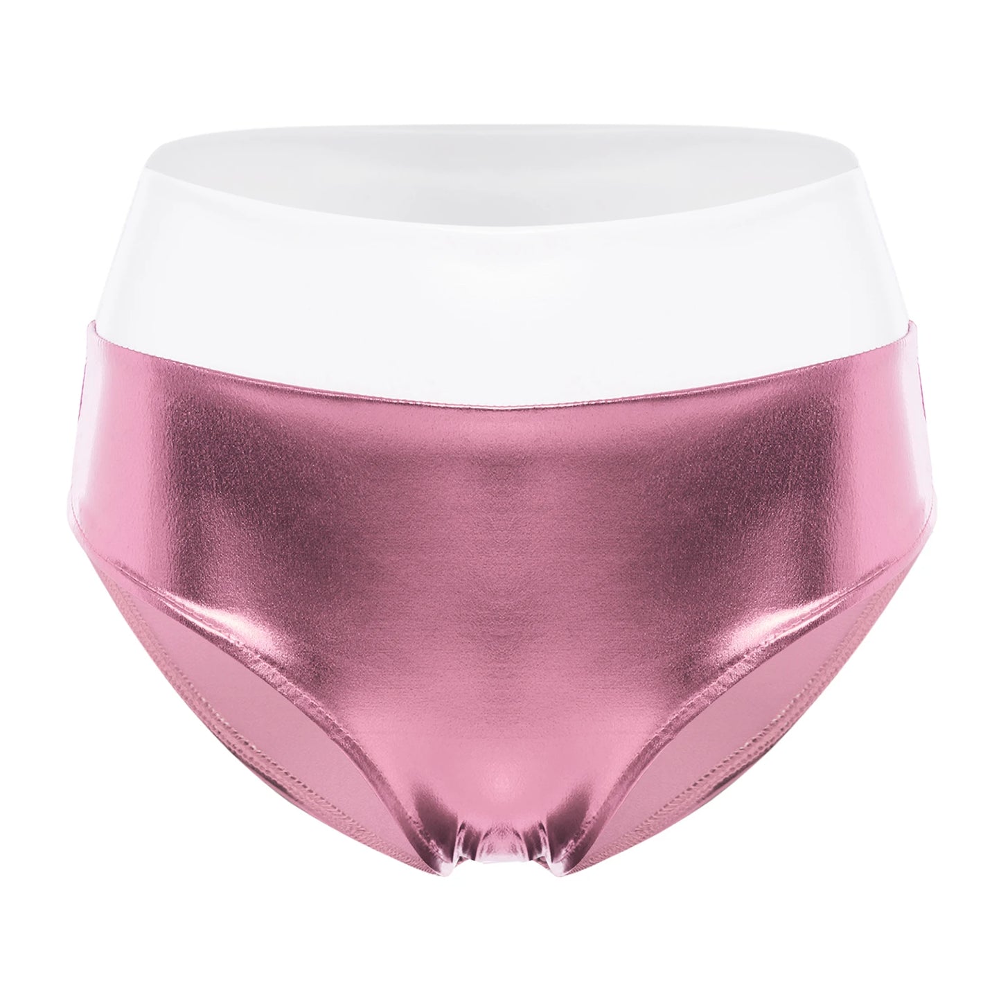 Women Metallic Shiny Booty Briefs Shorts for Pole Dancing Beach Pool Party Hot Pants Rave Party Clubwear Music Festival Bottoms