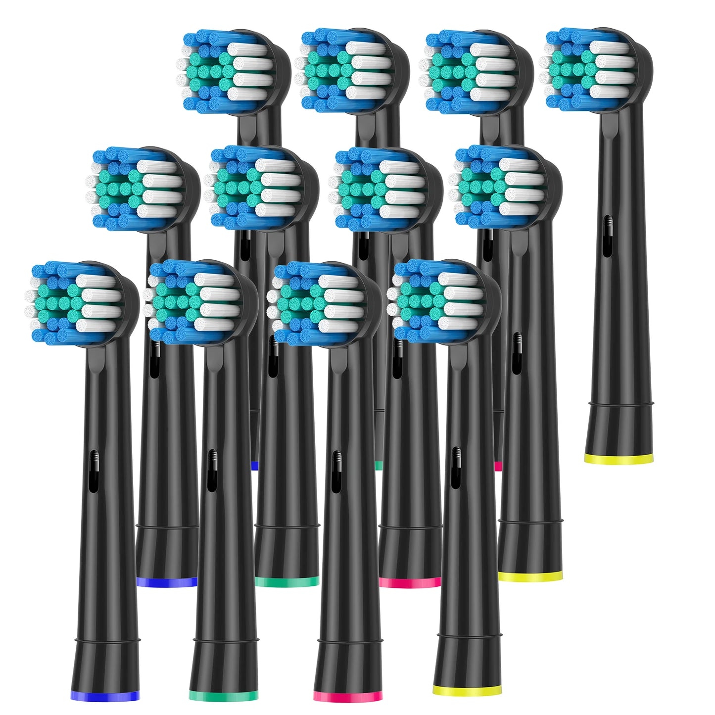 Toothbrush Head Compatible with Oral b Braun Electric Toothbrush, Precision Replacement Brush Heads for Pro Smart Genius, Effici