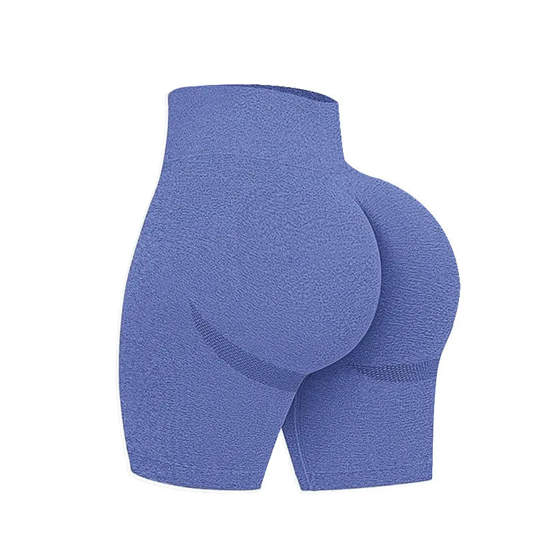 High Waist Yoga Shorts for Women - Comfortable Stretchy Workout Running Sports Shorts - Tummy Control Fitness Gym Activewear