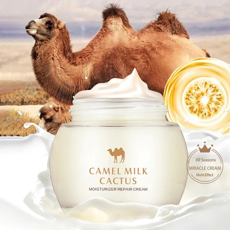 Camel Milk Cactus Moisturizing and moisturizing Cream naturally nourish long lasting hydrating rejuvenating moisturizing cream