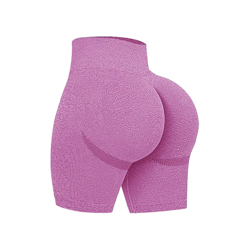 High Waist Yoga Shorts for Women - Comfortable Stretchy Workout Running Sports Shorts - Tummy Control Fitness Gym Activewear
