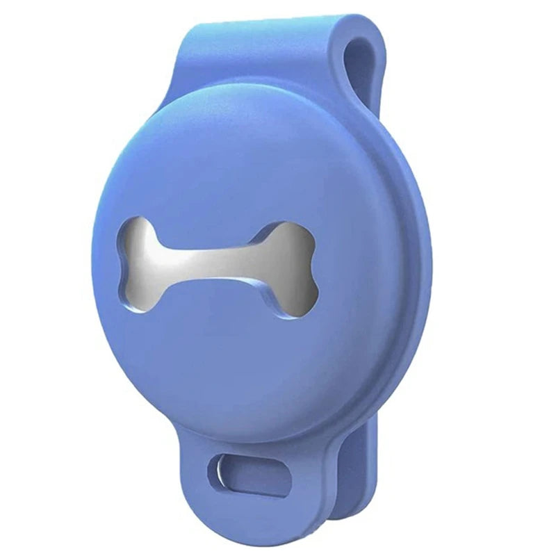 Air-tag Dog Collar Holder Protective Cases for GPS Dog Silicone Air Tag Cover for MAX Wide 1.4" Pet Collar