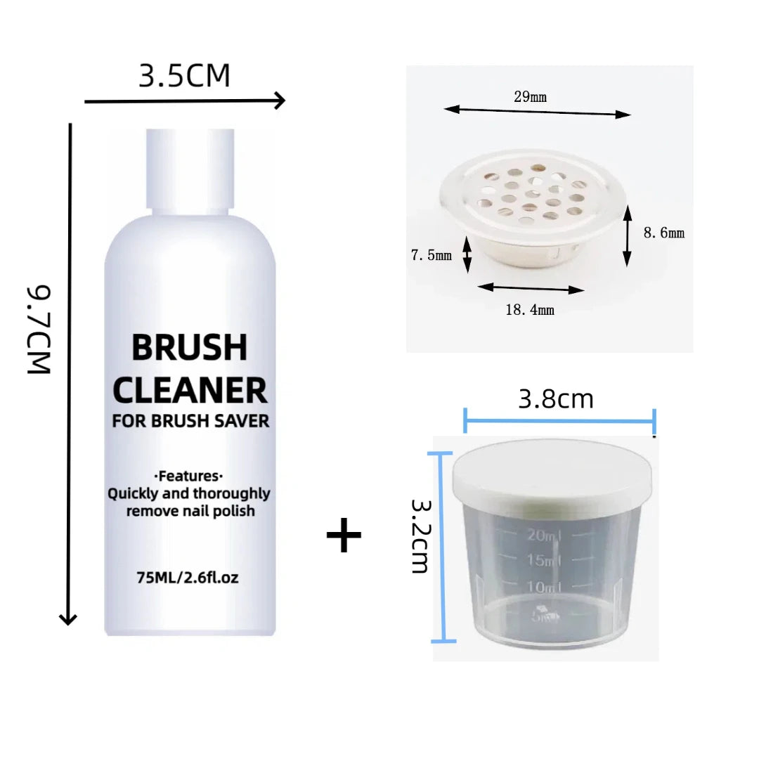 Brush Restorer Nail gel Polish Remover Brush cleaner liquid Makeup Cleaning Tool Cleaning Solution