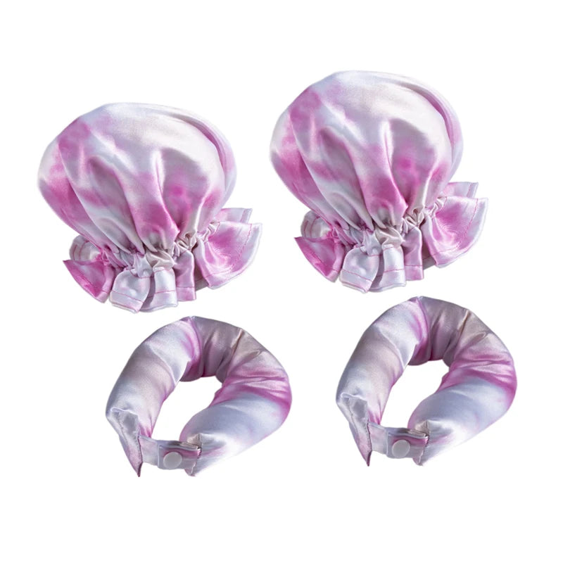 Heatless Hair Curlers No Heat Curly Hair Products Soft Hair Rollers Lazy Hair Rollers Sleeping Silk Curls Hair Styling Tools