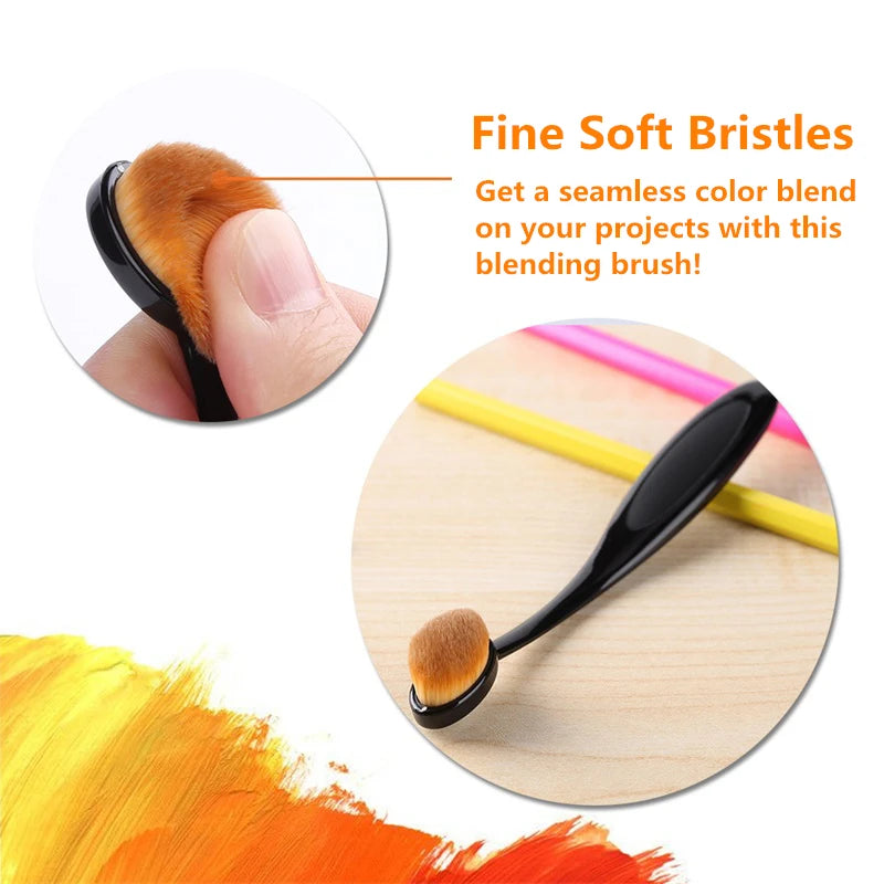 Sponge Brushes Toothbrush Blending Brushes for DIY Scrapbooking Cards Making Drawing Painting Stamps Handmade Tools