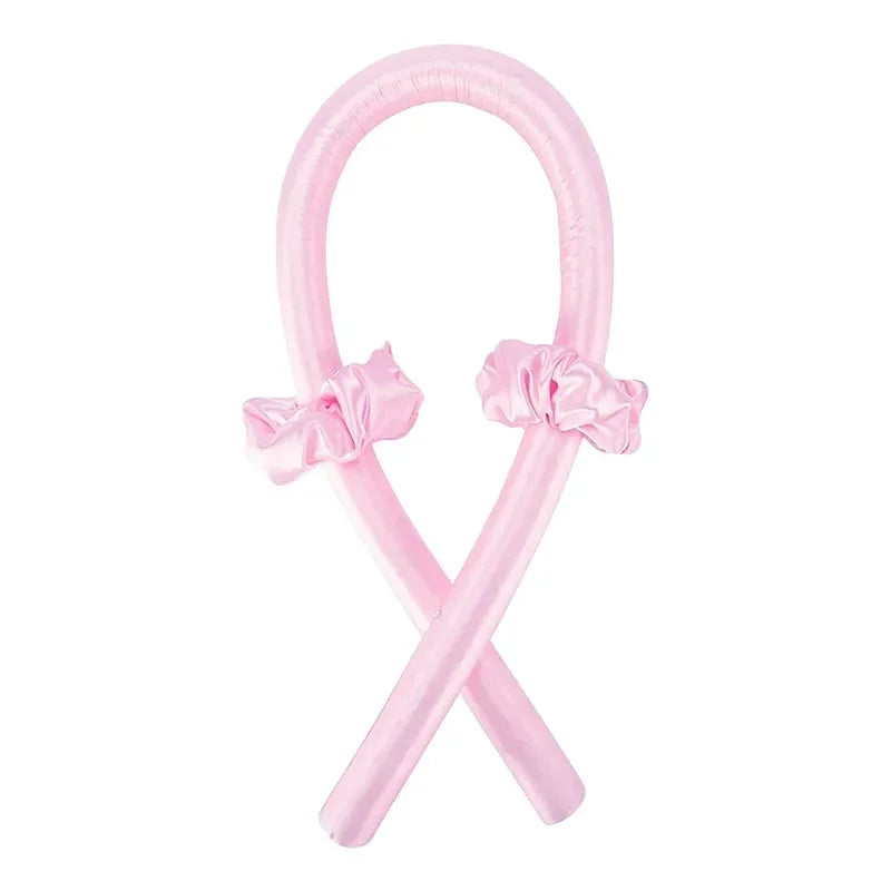 Heatless Hair Curler Curling Rod Headband No Heat Silk Ribbon Curls Hair Roller Curlers for Hair Straightener Hair Styling Tools
