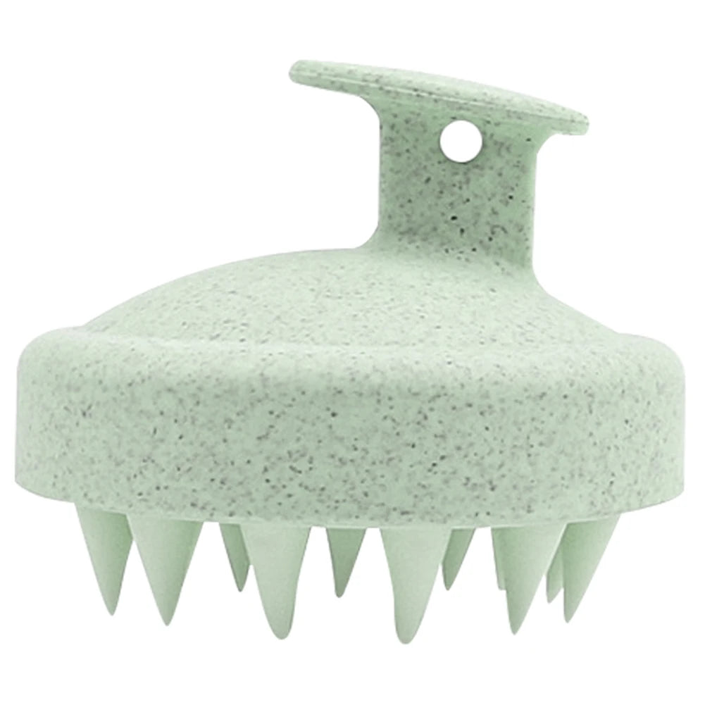 Scalp Stimulate Brush Head Massage Comb Salon Hairdressing Tool Bath Shower Brush with Handle Head Smooth Hair Massage Brush