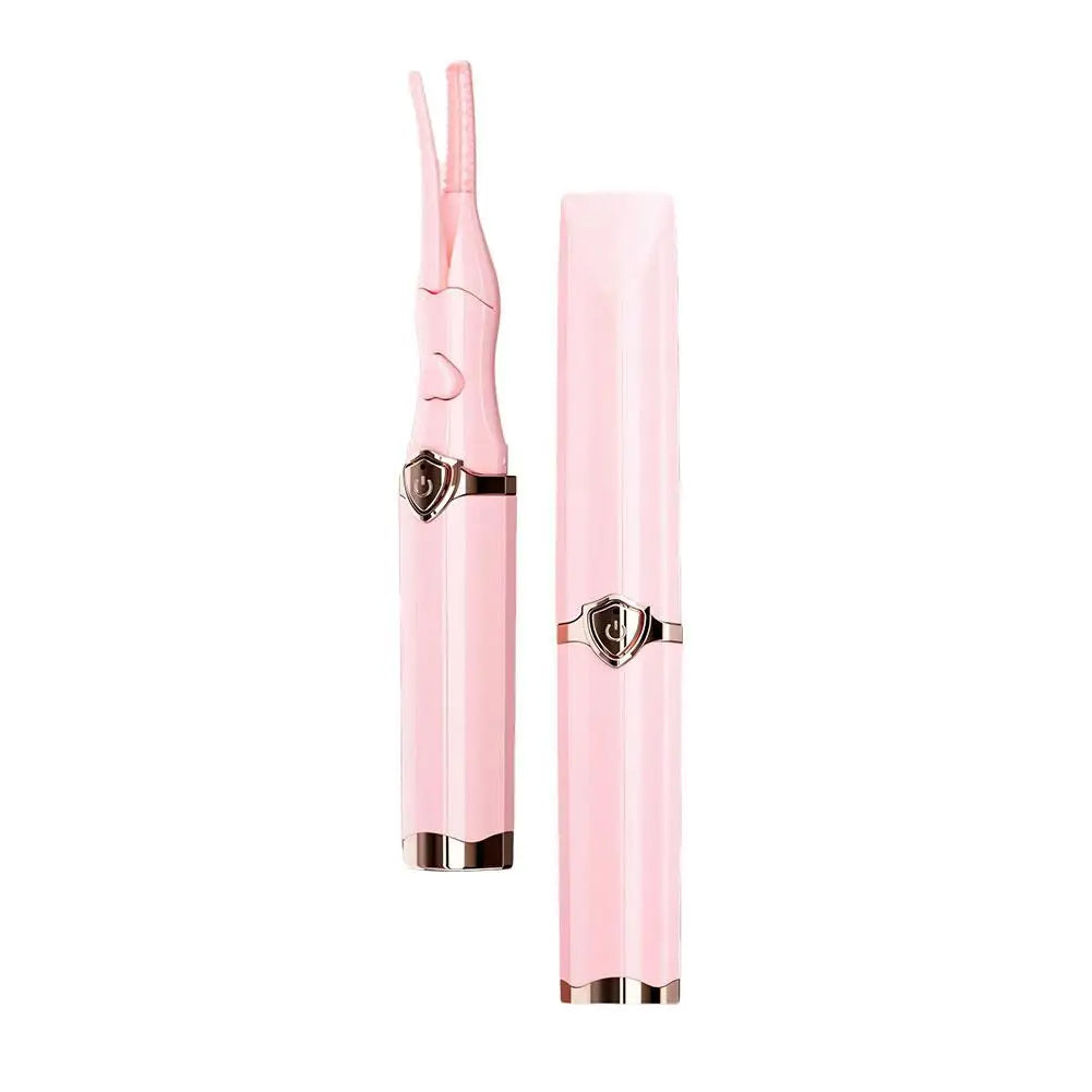 Electric Eyelash Curler Fast Heating Eyelash Curler Long-Lasting Eyelash Comb Professional Heated Curling Brush Makeup Tools