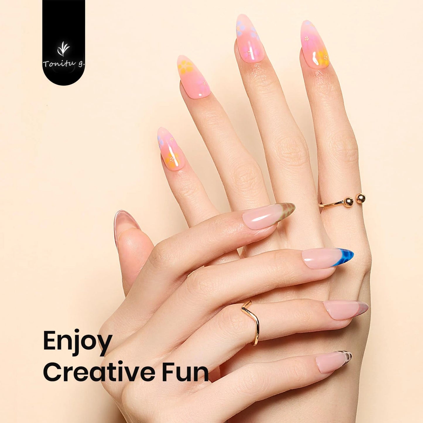 Blooming Gel Polish,Unleash Creativity With Easy Marble,Watercolor Gradient Diy For Floral Print,Marbling Gradient Effects