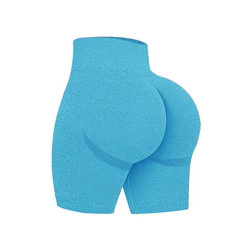High Waist Yoga Shorts for Women - Comfortable Stretchy Workout Running Sports Shorts - Tummy Control Fitness Gym Activewear