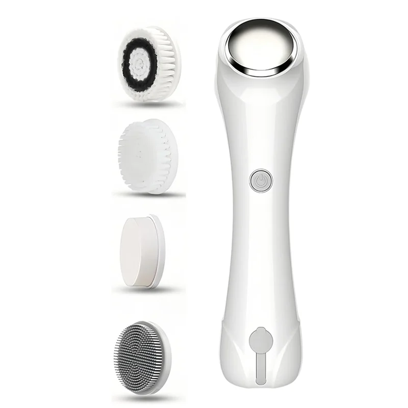 B89B-Facial Cleansing Brush, IPX 7 Waterproof Electric Facial Brush, 2 Adjustable Speeds, Facial Brush Cleaner