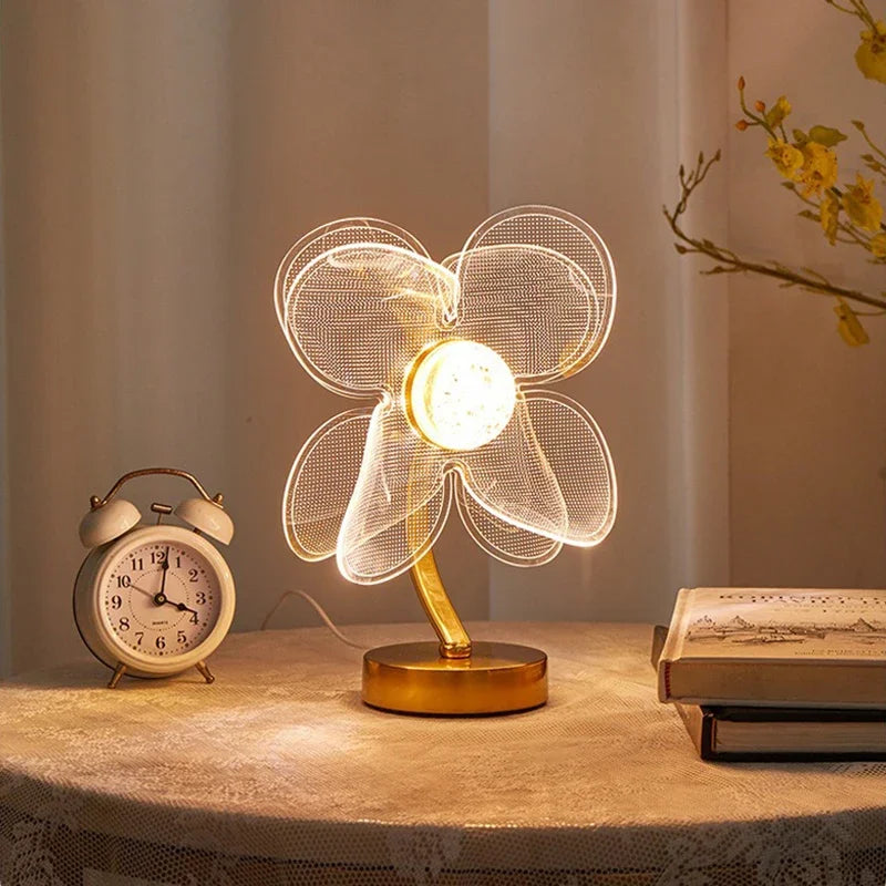 Luxury Led Table Light Living Room Bedroom Bedside Home Interior Decorative Light USB Atmosphere Minimalist Deco Table Lamps 